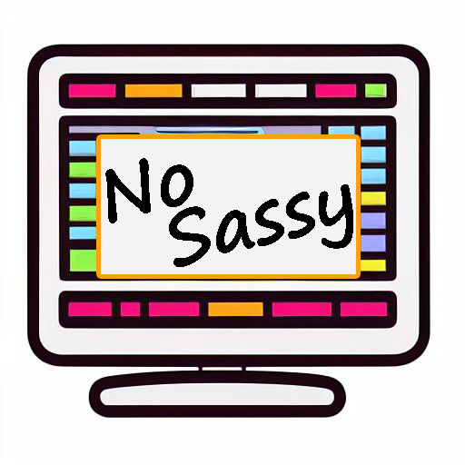 No Sassy Logo